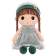Stylish Green Dress Girl Plush Doll Soft Stuffed Toy for Kids(30 Inches)